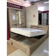 Кровать Соренто 140х200 с бельевым ящиком и подъемным механизмом